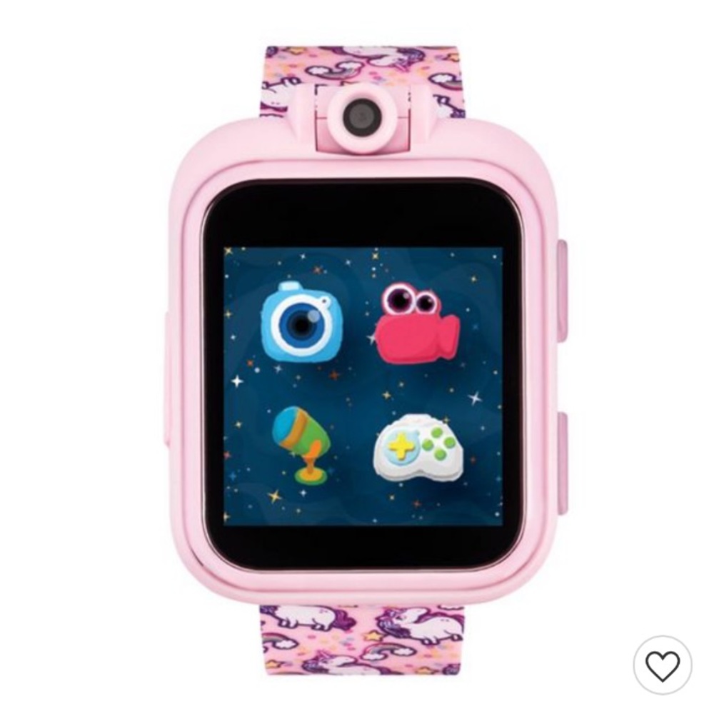 iTouch Playzoom Kids Smartwatch - Pink Unicorn Print Strap